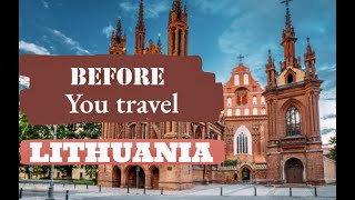 Planning a trip to Lithuania  All You Need To Know  Europe [upl. by Haramat]