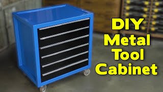 Making a Metal Tool Cabinet  Ultimate Toolbox Build [upl. by Yarled112]