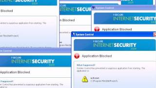 FSecure Internet Security 2009 Review Part 5 [upl. by Garcia123]