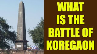 Bhima Koregaon violence  Know what is the Battle of Koregaon  Oneindia News [upl. by Lytsyrk]