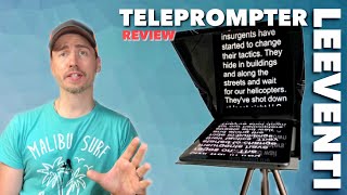 Ein Teleprompter zum selber bauen  Was kann der Leeventi Teleprompter Bausatz  REVIEW TEST [upl. by Adnauqahs733]