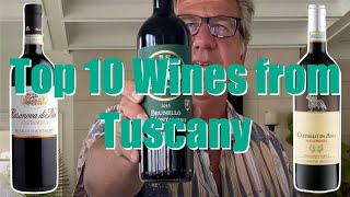 Top 10 Wines from Tuscany  Decants with D [upl. by Chaffinch]