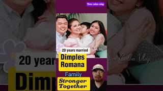 Dimples Romana and her husband Stronger together trending filipinoactress shortsviral [upl. by Kelcy]