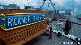 Rickmer Rickmers Museum Ship amp Hamburg Harbor Tour [upl. by Atiuqes]