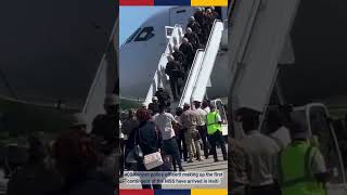 400 Kenyan troops arrive in Haiti [upl. by Rebmat427]