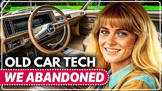 13 ADVANCED Old Car Features  That Was WAY Ahead of Its Time [upl. by Bremser882]