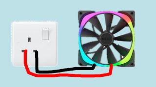 How to run 12 volt dc fan with ac current [upl. by Liatris]