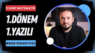 5Sınıf Matematik  1Dönem 1Yazılı Soruları [upl. by Goggin]