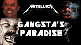 James Hetfield  Gangstas Paradise Coolio AI Cover  Metallica [upl. by Alten]