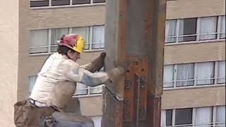 INCREDIBLE CONSTRUCTION HISTORY AA Albert Stalk 1980s The living Legend Mohawk Ironworker [upl. by Haiasi]