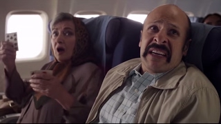 Jimmy Vestvood Amerikan Hero  Plane Scene ft Maz Jobrani travelban [upl. by Portugal29]