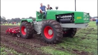 DEUTZ D 16006 Knicklenker im einsatz V 8 Zyl Sound [upl. by Ibbor326]