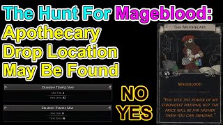 POE  Mageblood Div Card Drop Location Seems To Be Found  The Apothecary 318  Path Of Exile [upl. by Enyawad599]