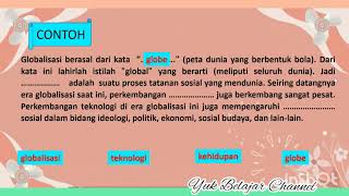 Teks Rumpang Bahasa Indonesia kelas 6  Tema 4 Subtema 3 [upl. by Ricardama]