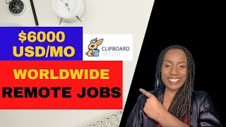 3 WORLDWIDE Remote Job Vacancies  6000month [upl. by Theodore244]