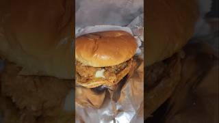 Is Popeyes Classic Chicken Sandwich As Good As It Was When It First Came Out foodreviews [upl. by Anitsyrk]