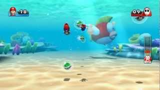 BOSS Gameplay  Mario Party 9 Cheep Cheep Shot [upl. by Githens63]