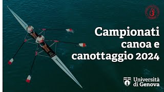 Cus Genova Campionati canoa e canottaggio 2024 [upl. by Shea]