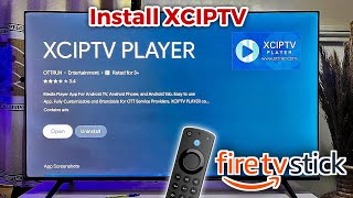 How to Install XCIPTV Player on Firestick [upl. by Bonucci]