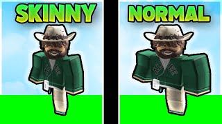 NEW How to GET SKINNY BLOCKY AVATAR on ROBLOX SEPTEMBER 2024 WORKING [upl. by Ahsieuqal]