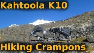 Kahtoola K10 hiking crampon Review [upl. by Gorges]