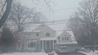 The NorEaster of March 12 2022  Pompton Plains NJ [upl. by Nomihs788]