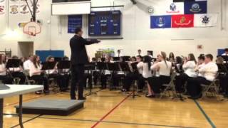 Minooka junior high school band competition Song 3 [upl. by Melentha]