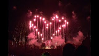 Pražský novoroční ohňostroj 2018 Prague New Year Firework 2018 [upl. by Werdnaed]