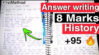 8 MARKS LONG ANSWERS IN HISTORY WRITING PRESENTATION  STUDYSHIP WITH KRATI 2 [upl. by Skipper]