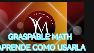 ECUACION DE LA RECTA en Graspable math [upl. by Saleme34]