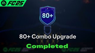 80 Combo Upgrade SBC Solution Completed  Cheapest Solution FC 25 [upl. by Tsuda]