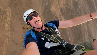 Zipline Cabo Verde Sal  Fliegen über die Insel fly high Kapverden [upl. by Xam63]