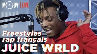 Juice WRLD freestyle sur du Niska NTM 113 Dadju Ninho  freestyles on french rap beats [upl. by Dorena]