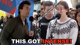 Charlie Kirk CONFRONTED By Intelligent College Student On White Privilege [upl. by Linea]