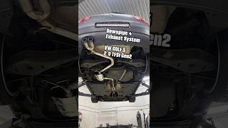 Downpipe  Exhaust System VW GOLF 5 20 TFSI Gen2 [upl. by Benedic]