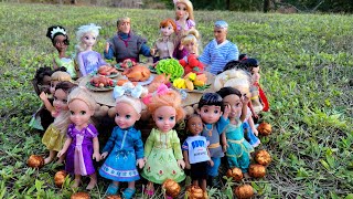 Thanksgiving parade 2023  Elsa amp Anna toddlers  Barbie dolls [upl. by Appolonia]