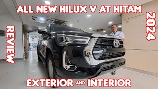 All New Hilux Double Cabin V AT Hitam 2024 Review Exterior amp Interior Toyota Medan 085362072000 [upl. by Cida]