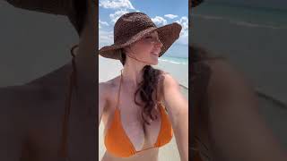 Hot Tiktok bikini thots sexy girls no bra big bank challenge bouncing ghost challenge bigbank [upl. by Averi]