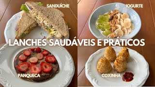 RECEITAS SAUDÁVEIS PARA O LANCHE DA TARDE  receitas fáceis rápidas e deliciosas [upl. by Orapma]