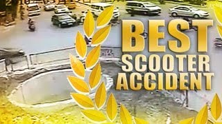 BEST Scooter accident funny [upl. by Diana]