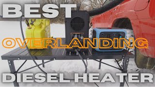 THE BEST DIESEL HEATER SETUP FOR OVERLANDING  Hcalory Bluetooth Toolbox Heater amp Major Improvements [upl. by Ayikur]