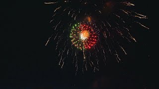 Frühjahrsmarkt Itzehoe  Feuerwerk  02052019【4K】 [upl. by Enilegna130]