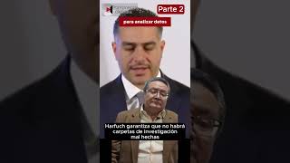 Para evitar la impunidad ya no habrá carpetas mal hechas Omar García Harfuch [upl. by Griseldis172]