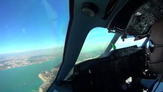 Airbus A310 landing in Lisboa [upl. by Trillby954]