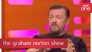 Ricky Gervais’ snakeskin story  The Graham Norton Show 2017 Preview  BBC One [upl. by Comstock]