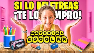 SI LO DELETREAS TE LO COMPRO MATERIAL ESCOLAR MARTINA VUELTA AL COLE [upl. by Colt]