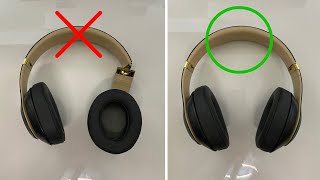 How to Repair Beats by Dre Studio 3 Broken Headband [upl. by Nairadal]