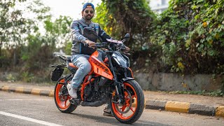 2024 KTM Duke 390  Super Sharp amp Too Much Fun  Faisal Khan [upl. by Amandi]