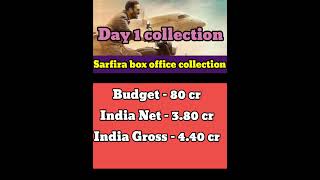 Sarfira box office collection  Sarfira Day 1 collection  Akshay kumar [upl. by Nosredna]