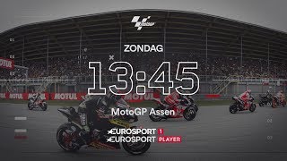 Dutch TT Assen MotoGP 2018 Live op Eurosprt [upl. by Fahy]